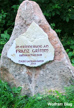 Denkmal Franz Grimm